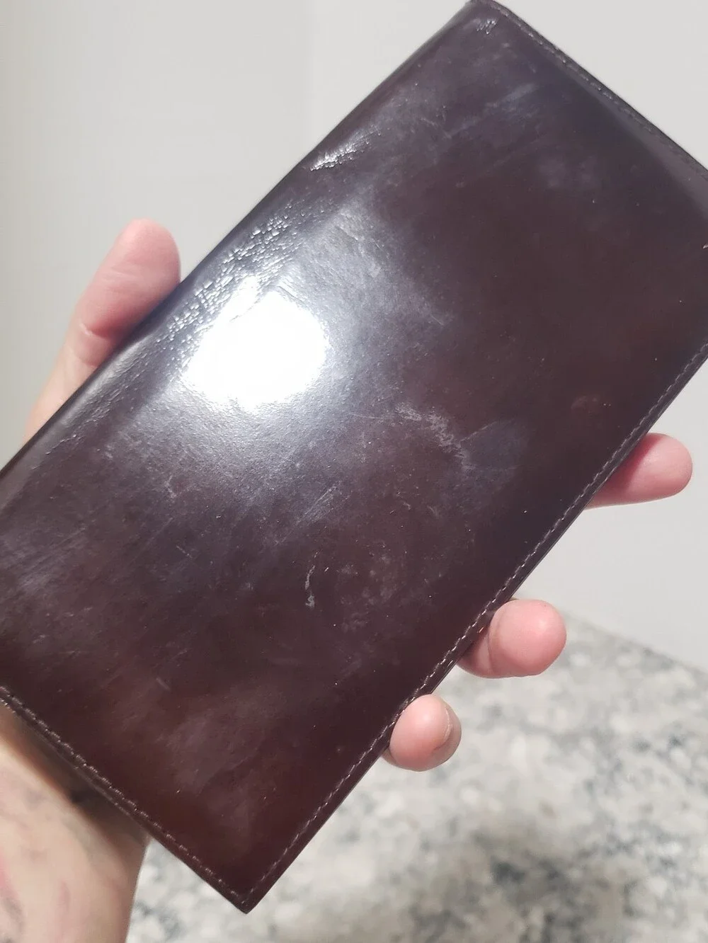 Dunhill Brown Leather Wallet